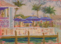 Painting--Pastels-CityscapeValentines (Bahamas)