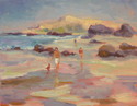 Painting--Oil-SeascapeAt the Beach