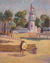 Painting--Oil-GenreLuxor Tourists