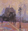 Rainy morning in Paris