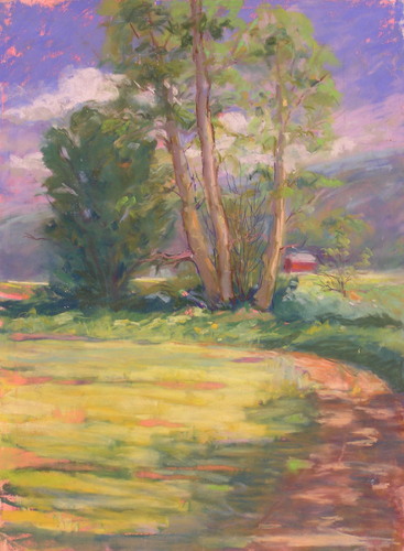 Painting-Landscape-Spring Fields of Mustard