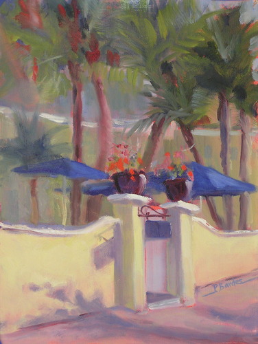 Painting-Genre-Tropical Shadows