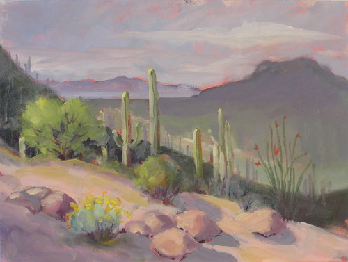 Painting-Southwestern-Looking North