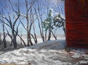 Winter Barn