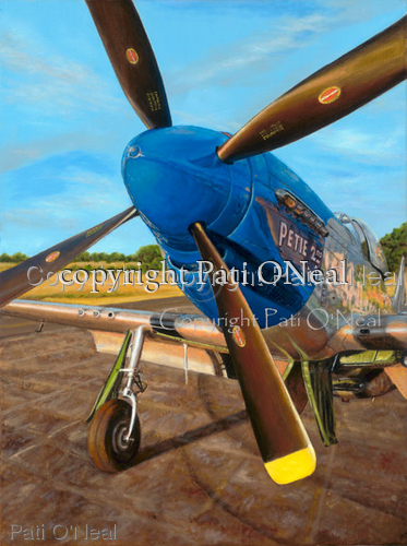 Petie%202nd%20at%20Rest%20-%20Matted%20mini-print (large view)