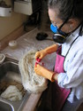 Fiber Art-Reading Label