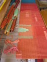 Fiber Art-Ready to advance the warp.