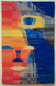 Fiber Art--Wall Hanging-AbstractSelf-Portrait