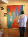 Fiber Art--Wall HangingFirst view! A YES moment!