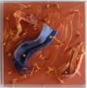 Fiber Art--Sculpture-AbstractSilent Voices. On the Mountain. / Voces Silenciosas. Sobre el Cerro. No. 16