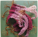 Fiber Art-Silent Voices. On the Mountain. / Voces Silenciosas. Sobre el Cerro. No. 1