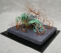 Fiber Art--Sculpture-AbstractSilent Voices. On the Mountain. / Voces Silenciosas. Sobre el Cerro. No. 6