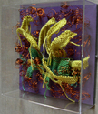 Fiber Art--Sculpture-AbstractSilent Voices. On the Mountain. No. 8. / Voces Silenciosas. Sobre el Cerro. No. 8  