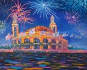 Patricia Mayer - "Navy Pier Fireworks"