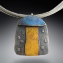 Patricia McCleery - Necklaces Jewelry Boulder Opal, silver, bold, pendant, handmade - Necklaces Jewelry