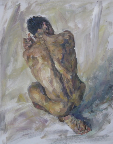 Painting-Acrylic-Nude 01