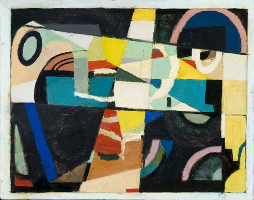 Mixed Media-Non-representational-