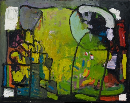 Mixed Media-Non-representational-