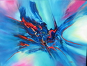 Painting--AcrylicBlue Steppin'