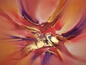 Painting--Acrylic-AbstractSunburst