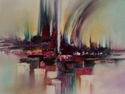 Painting--Acrylic-AbstractCity Life