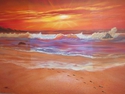 Painting--Acrylic-SeascapeFootprints