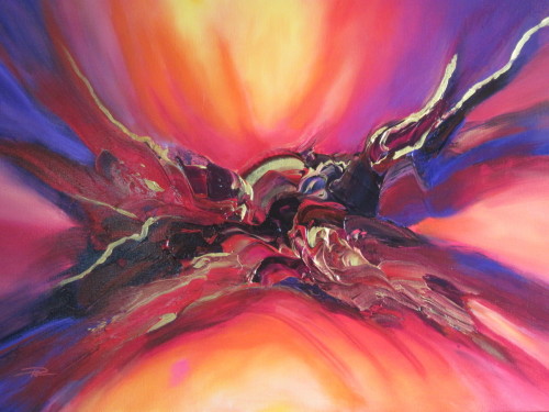 Painting-Scarlett Rush