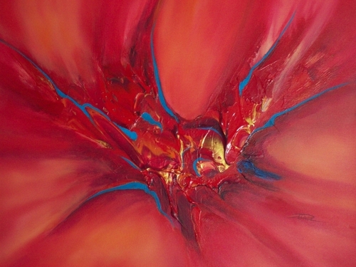 Painting-Abstract-Hot Stop