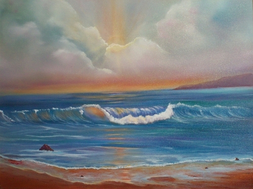 Painting-Seascape-Day Break