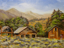 Painting--Oil-LandscapeHome Sweet Homes