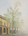 Painting--Oil-ImpressionismMonastery Morning