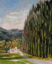 Painting--Oil-LandscapeChevy Chase Country Club Morning