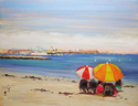 Painting--Oil-SeascapeCabrillo Beach Summer
