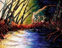 Painting--Oil-BotanicalIn the Forest of the Night