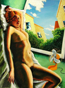 Painting--Oil-NudeSummer Nude