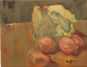 Winter Still Life (Cabbage and Potatoes)