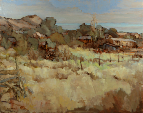 Painting-Oil-Behind Magdalena