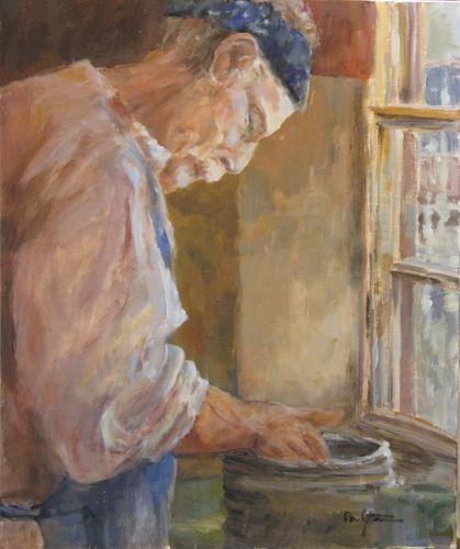 Painting-Portrait of Tom. the Potter