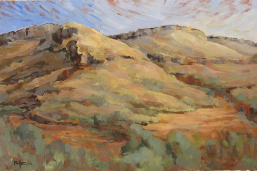 Painting-Las Quebradas, #2