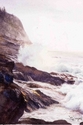Painting--Watercolor-SeascapeCrash Into You