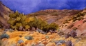 Painting--Watercolor-LandscapeMeadow