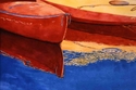 Painting--Watercolor-RealismKayaks