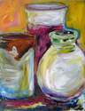 Painting--Oil-Still Lifeearthenware