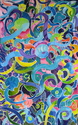 Fiber Art-Dale's Whirl Blue