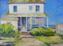 Painting--Oil-SeascapeDeltaville Beach House