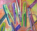 Painting--Oil-ExpressionistPin up