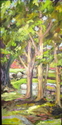 Painting--Oil-LandscapeStoneWall Farm Entery