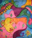 Fiber Art-Where's the Bird