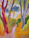 Painting--Acrylic-LandscapeRed Tree
