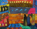 Painting--Dye-AllegoricalProcessional